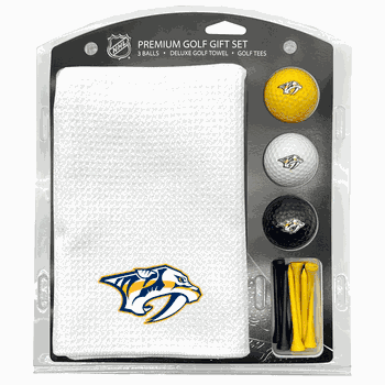 Nashville Predators Microfiber Towel Gift Set - 16 x 40 (White)