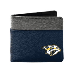 Nashville Predators Pebble BiFold Wallet NAVY