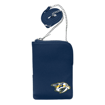 Nashville Predators Pebble Smart Purse Navy