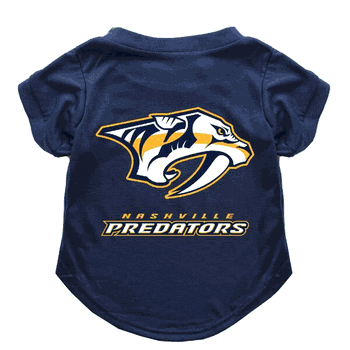 Nashville Predators Pet T-Shirt Large