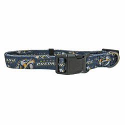 Nashville Predators Pet Team Collar Medium
