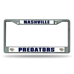 Nashville Predators Chrome Frames