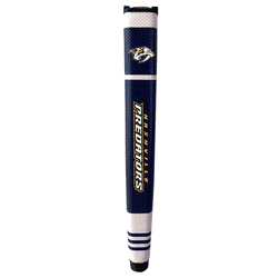 Nashville Predators Putter Grip (Colored with white stripes)