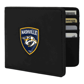 Nashville Predators Shield Wallet - Black
