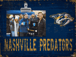 Nashville Predators Team Name Clip Frame