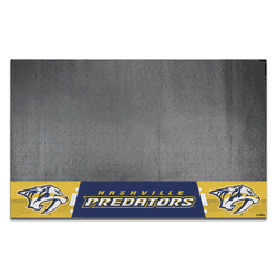 Nashville Predators Vinyl Grill Mat - 26in. x 42in.
