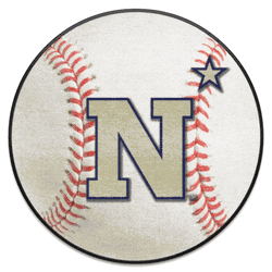 Naval Academy Baseball Rug - 27in. Diameter