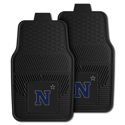 Naval Academy Heavy Duty Car Mat Set - 2 Pieces