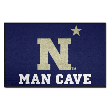 Naval Academy Man Cave Starter Mat Accent Rug - 19in. x 30in.