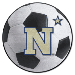 Naval Academy Soccer Ball Rug - 27in. Diameter