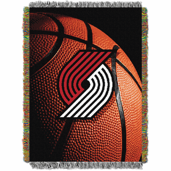 NBA Portland Trailblazers Photo Real Tapestry Throw