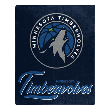 NBA Minnesota Timberwolves Signature Raschel Throw