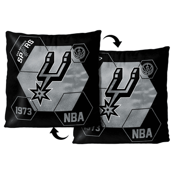 NBA San Antonio Spurs Connector Velvet Reverse Pillow