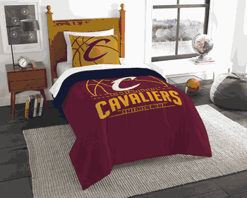 NBA Cleveland Cavaliers Reverse Slam Twin Comforter Set