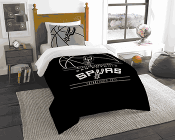 NBA San Antonio Spurs Reverse Slam Twin Comforter Set