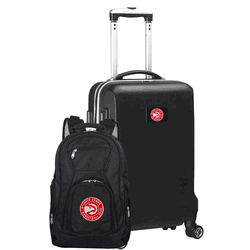 NBA Atlanta Hawks Deluxe 2-Piece Backpack & Carry-On Set