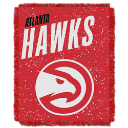 NBA Atlanta Hawks Headliner Jacquard Throw