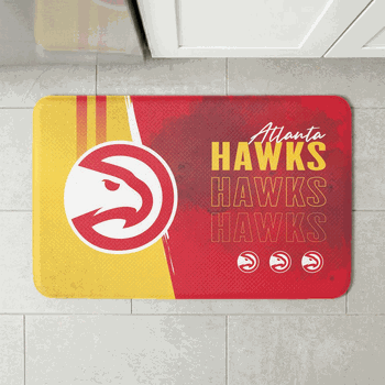NBA Atlanta Hawks Painterly Floor Mat 18�30 inches