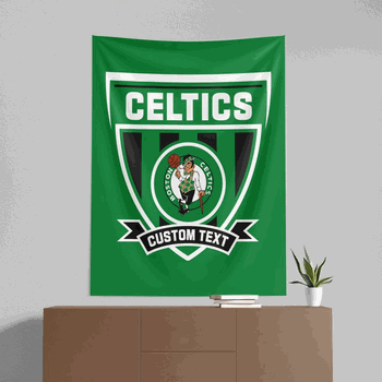 NBA Boston Celtics Allegiance Personalized Wall Hanging 50x60 Inches