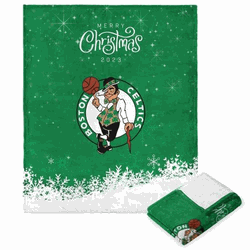 NBA Boston Celtics Christmas 2023 Silk Touch Throw Blanket 50 x 60 Inches