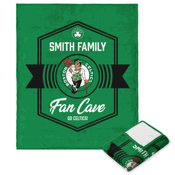 NBA Boston Celtics Dominion Personalized Silk Touch Throw Blanket 50X60 Inches