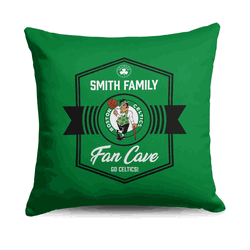 NBA Boston Celtics Dominion Personalized Throw Pillow 18�18 Inches