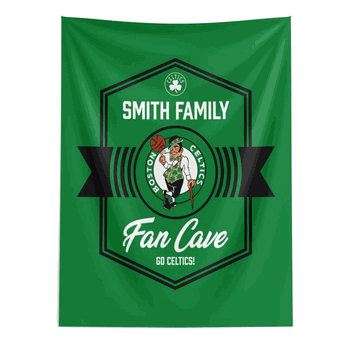 NBA Boston Celtics Dominion Personalized Wall Hanging 50�60 Inches