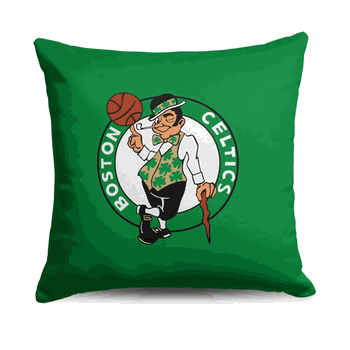 NBA Boston Celtics Double Down  Throw Pillow 18 x 18 Inches