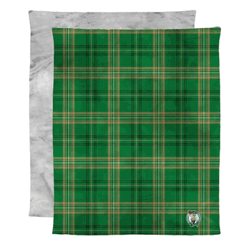 NBA Boston Celtics Micro Mink Faux Fur Throw Blanket 48x60 Inches