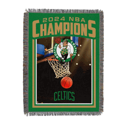 NBA Boston Celtics Net Glory Woven Tapestry Wall Hanging 48 x 60 inches