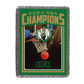 NBA Boston Celtics Net Glory Woven Tapestry Wall Hanging 48 x 60 inches