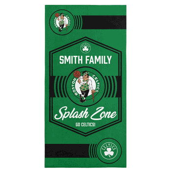 NBA Boston Celtics Personalized Beach Towel 30�60 Inches