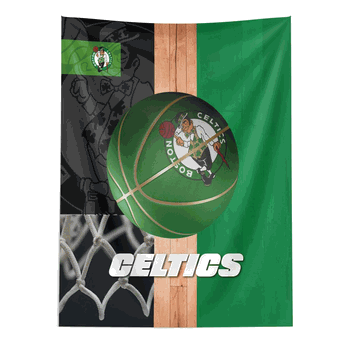 NBA Boston Celtics Powerball Wall Hanging 50 x 60 Inches
