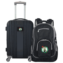 NBA Boston Celtics Premium 2-Piece Backpack & Carry-On Set