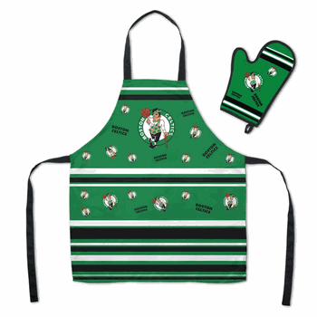 NBA Boston Celtics Press Apron BBQ Mitt Set
