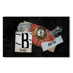 NBA Brooklyn Nets Display Washable Rug 32 x 62 Inches
