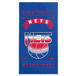 NBA Brooklyn Nets Hardwood Classics Beach Towel 30x60 Inches