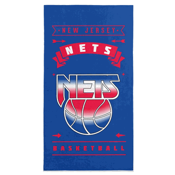 NBA Brooklyn Nets Hardwood Classics Beach Towel 30x60 Inches