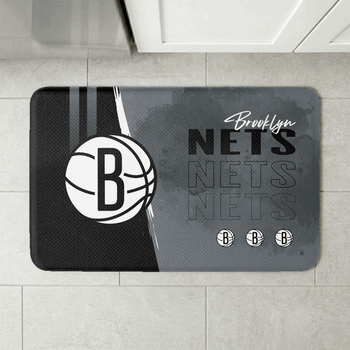 NBA Brooklyn Nets Painterly Floor Mat 18�30 inches