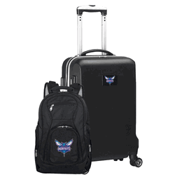 NBA Charlotte Hornets Deluxe 2-Piece Backpack & Carry-On Set