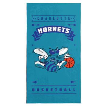 NBA Charlotte Hornets Hardwood Classics Beach Towel 30x60 Inches