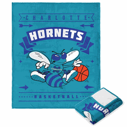 NBA Charlotte Hornets Hardwood Classics Silk Touch Throw Blanket