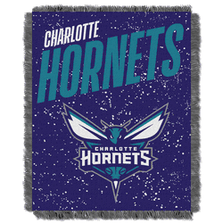 NBA Charlotte Hornets Headliner Jacquard Throw