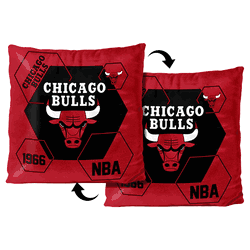 NBA Chicago Bulls Connector Velvet Reverse Pillow