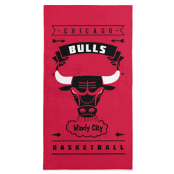 NBA Chicago Bulls Hardwood Classics Beach Towel 30x60 Inches