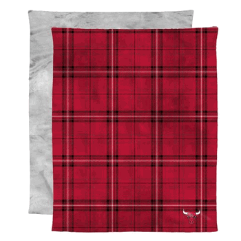 NBA Chicago Bulls Micro Mink Faux Fur Throw Blanket 48x60 Inches