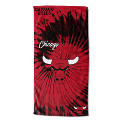 NBA Chicago Bulls Psychedelic Beach Towel 30x60 Inches