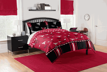 NBA Chicago Bulls Rotary Full Bed In a Bag Set