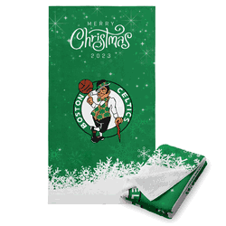 NBA Christmas 2023 Boston Celtics Printed Beach Towel