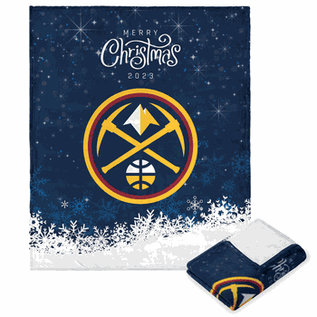 NBA Christmas 2023 Denver Nuggets Silk Touch Throw